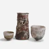 Rachel Wood, Three vessels, 2010, stoneware