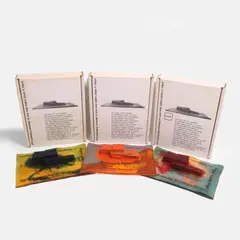Three 'Alvar Aalto Viipuri Library Appeal' models by Gaetano Pesce, 1993, sold Apr 2026