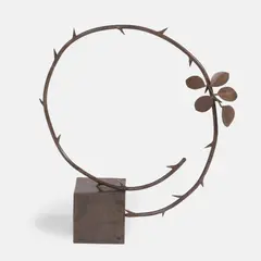 Peter Charles, 'Full Circle', a welded steel sculpture
