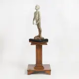 Richard MacDonald, 'First Position, Attitude’, on a marble plinth
