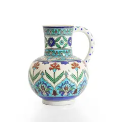 Théodore Deck, French Iznik-style jug