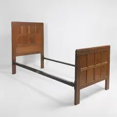Robert 'Mouseman' Thompson, Oak single bedstead