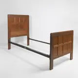 Robert 'Mouseman' Thompson, Oak single bedstead