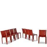 Mario Bellini, Set of Eight 'Cab' chairs