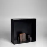 Edmund de Waal, 'the ten thousand things, for John Cage, XIX', three porcelain vessels and two Cor-Ten steel blocks in aluminum box