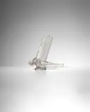 René Lalique, Grande Libellule (Large Dragonfly), Marcilhac 1145, clear and frosted glass, hand finished, engraved 'R