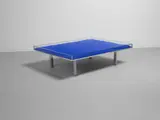 Yves Klein, Table IKB®, IKB pigment, plexiglas, chrome-plated metal