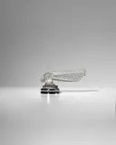 René Lalique, Petite Libellule (Small Dragonfly), Marcilhac 1144, rare clear and frosted glass, hand finished, molded mark 'LALIQUE' and engraved 'R Lalique France'