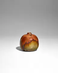 Auguste Delaherche, Vase, glazed stoneware, impressed 'AUGUSTE DELAHERCHE' and order number '5215'