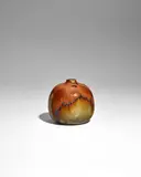 Auguste Delaherche, Vase, glazed stoneware, impressed 'AUGUSTE DELAHERCHE' and order number '5215'