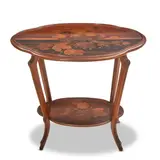 Émile Gallé, TWO-TIERED OCCASIONAL TABLE