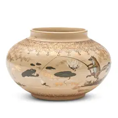 Albert Robert Valentien, FOR ROOKWOOD POTTERY DULL FINISH JARDINIERE, 1882