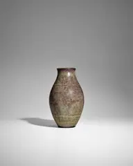 Émile Decoeur, Vase, glazed stoneware, incised 'EDecoeur'