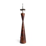 Phillip Lloyd Powell, TABLE LAMP, 1960, and turned walnut