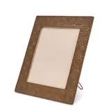 "ZODIAC" PICTURE FRAME by Tiffany Studios, New York, New York, early 20th century, gilt bronze, integrated stand, impressed stamp mark "Tiffany Studios New York 92, sold May 2025