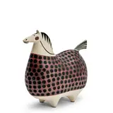 Stig Lindberg, FOR GUSTAVSBERG DALA HORSE SCULPTURE, 1955, painted stoneware