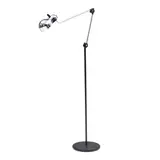 Joe Colombo, FOR STILNOVO "TOPO" FLOOR LAMP, 1965, chromed steel