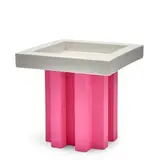 Ettore Sottsass, "FRUTTIERA BIANCO E ROSA"