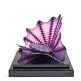 TWO-PIECE AMETHYST PERSIAN SET by Dale Chihuly, 1999, hand-blow glass, sold May 2025