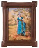 Limoges Enamel Plaque, Untitled, 1900, enamels on copper