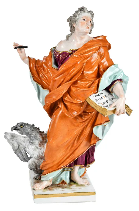 Meissen, Porcelain Figure of Saint John the Evangelist