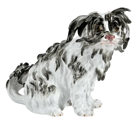 Meissen, Porcelain Bolognese Terrier