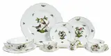 Herend, Rothschild Bird Dinner Service for Twelve