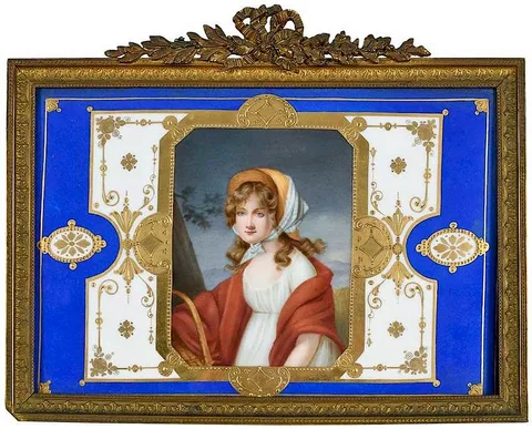 Kpm, Plaque of Young Lady