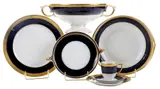 Rosenthal, Cobalt Porcelain Partial