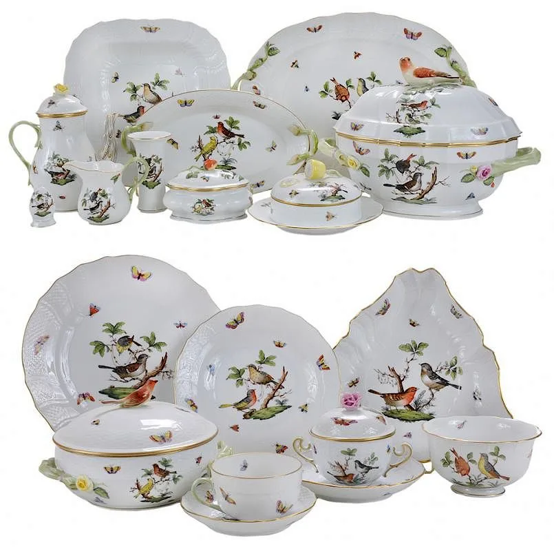 Herend, Rothschild Bird Porcelain