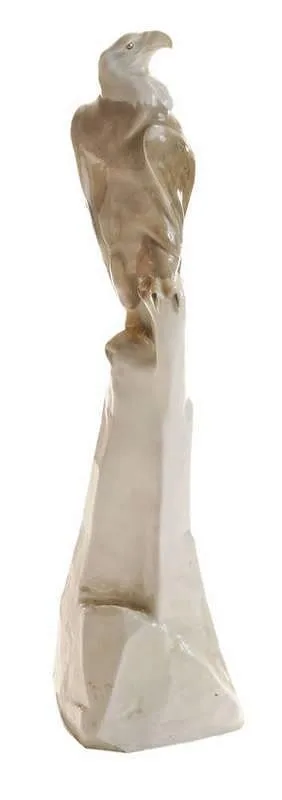 Porcelain Eagle on Rocky by Meissen, sold Sep 2014