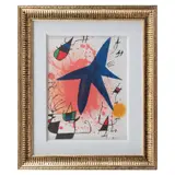 L'étoile bleu, no. I, de la suite Miro Lithograph I by Joan Miró, 1972, Litografía sin número de tiraje, offered Dec 2025
