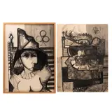 Antonio Serna, Untitled, Tintas sobre papel