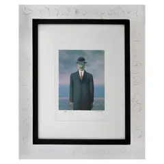 René Magritte, Le fils de l'homme, 1964, Litografía 117 / 300, edición póstuma