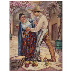 W. Soto, Estate quieto, Óleo sobre tela