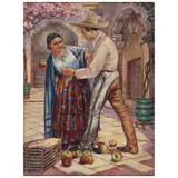 W. Soto, Estate quieto, Óleo sobre tela