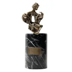 Salvador Dalí, Madonna de Port Lligat, Escultura en bronce sobre base de mármol 78 / 300