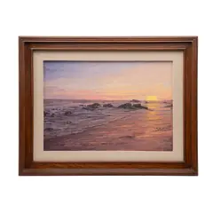 Atardecer en Colima by Francisco Javier Tejeda Jaramillo, Óleo sobre tela sobre madera, offered Nov 2025