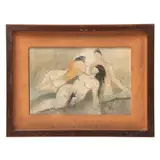 Mujeres by Autor No Identificado, Óleo sobre tela, sold Nov 2025