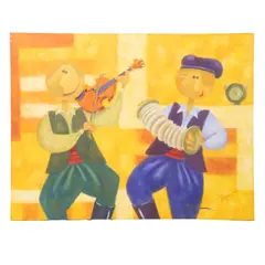 Gerardo Tapia, Músicos, Óleo sobre tela