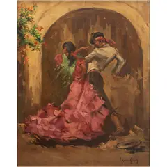 FLAMENCO by Carlos Ruano Llopis, Óleo sobre tela, offered Nov 2025