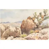 Paul Fischer, PAISAJE CON NOPAL