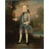 Retrato Infantil, FRANCIA, FINALES DEL SIGLO XVIII, Óleo sobre tela
