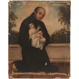 San Antonio de Padua, MÉXICO, FINALES DEL SIGLO XVIII, Óleo sobre tela