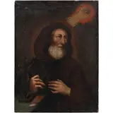 San Francisco de Paula, MÉXICO, INICIOS DEL SIGLO XIX, Óleo sobre tela