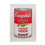 Andy Warhol, II:63 Cheddar Cheese Soup, Serigrafía sin número de tiraje
