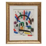 Litografía II, de la serie Miró Lithographe I by Joan Miró, 1972, Litografía sin número de tiraje, sold Oct 2025