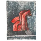 Caballito by Enrique Carbajal Sebastian, Litografía 89 / 100, sold Oct 2025