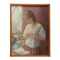 Anouck Caron, Untitled, Óleo sobre tela