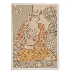 Untitled by Jose Luis Cuevas, Serigrafía P. E, sold Oct 2025
